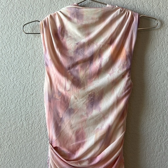 MISHA COLLECTIONS TILLIE MESH MIDI DRESS - Picture 8 of 14